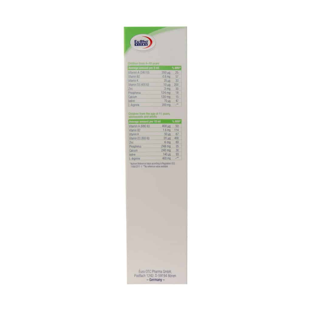شربت آرژی پلاس یوروویتال argiplus eurhovital